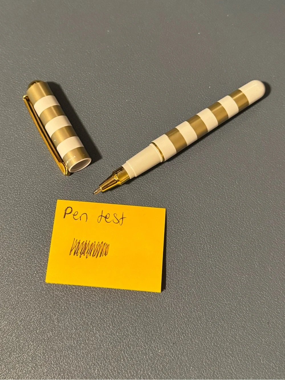Small notepad and pen